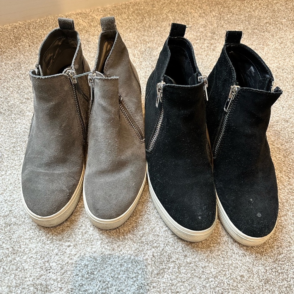 Size 9 Steve Madden Wedge Sneakers